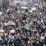 Sergels torg, nej till vaccinpass, massic crowd foto Viktor Thorell